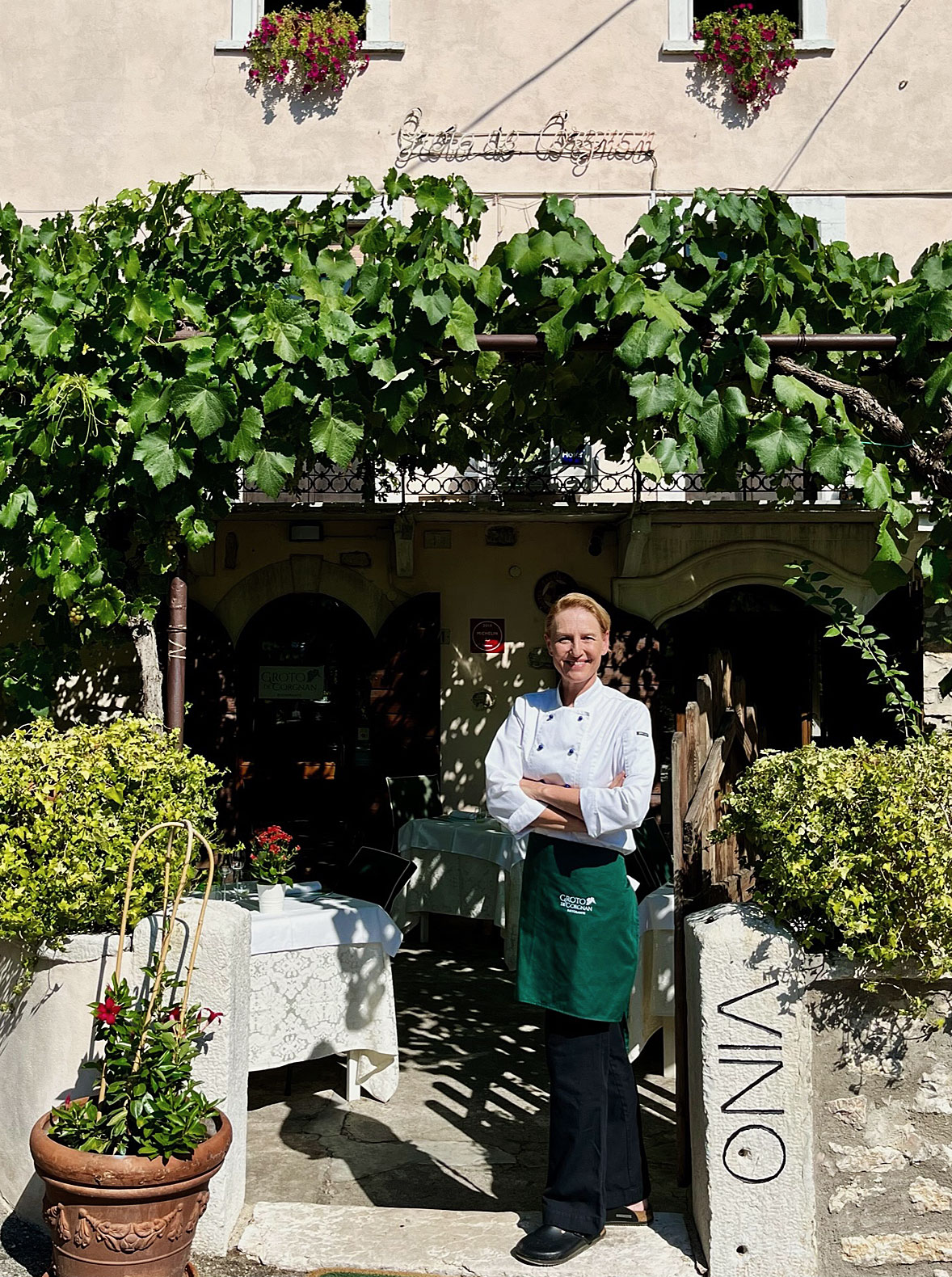 Chef Judy Harman in Northern Italy