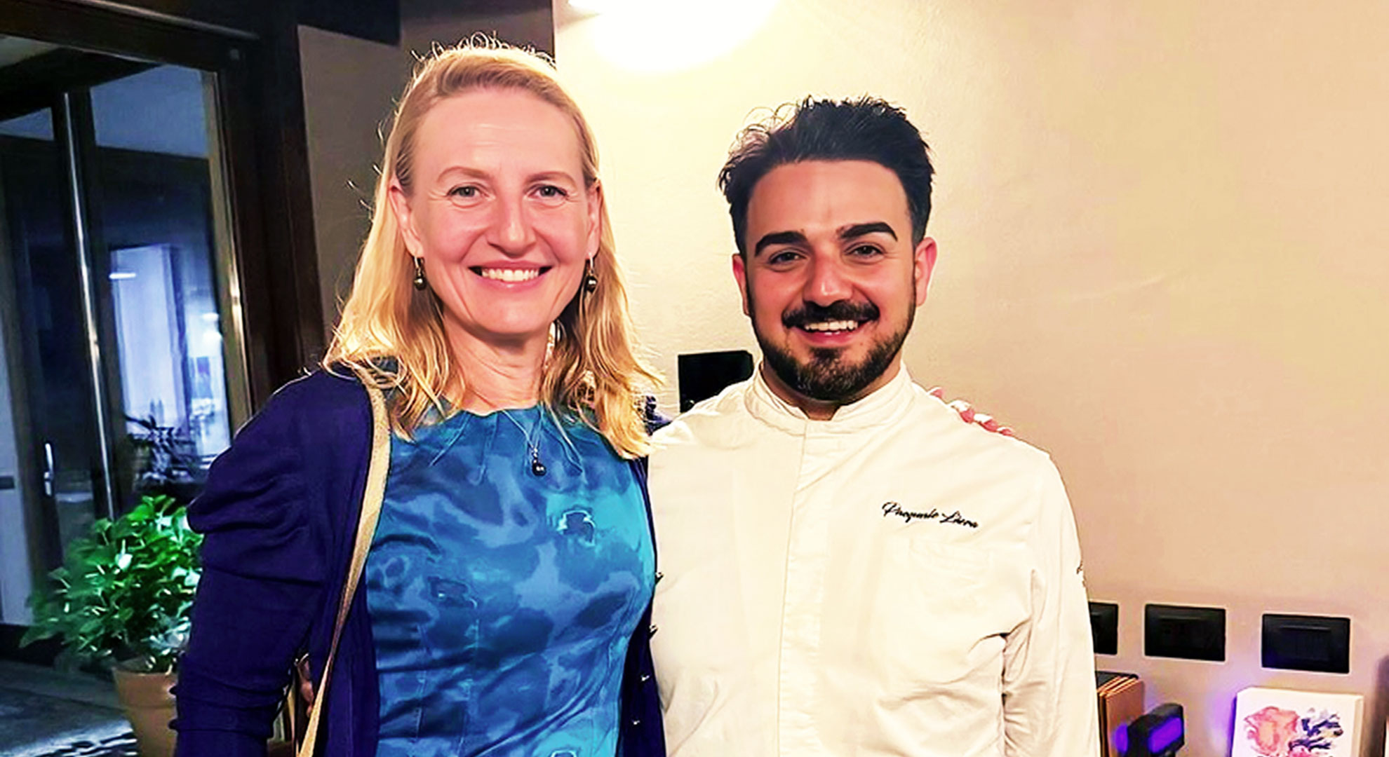 Chef Judy with local Piemonte producers